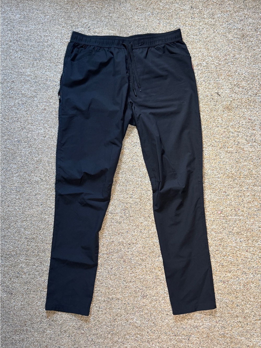 Ketl Vent Lightweight Active Pants - Black - Slim Fit